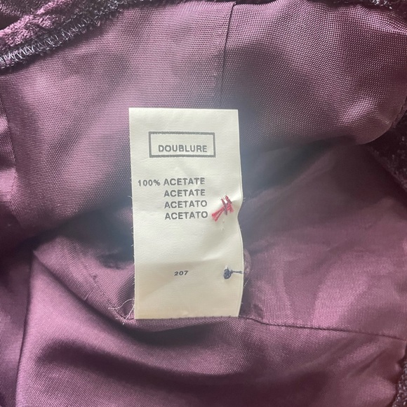 Corrine Sarrut Cropped Velvet Bustier - Picture 11 of 16